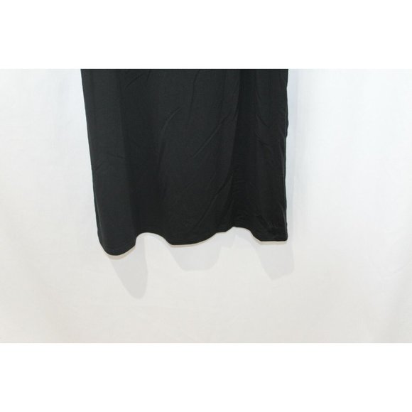 NWT J Jill Womens Black Wearever Collection Layered Crochet Lace Trim Dress XS - Picture 4 of 7